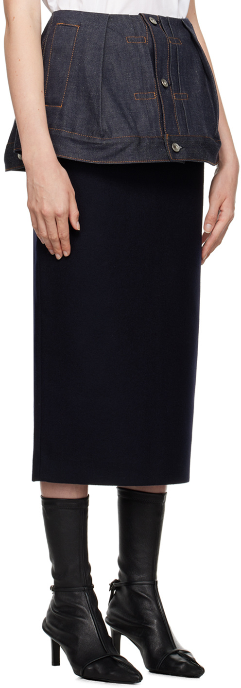 SACAI LAYERED SKIRT 