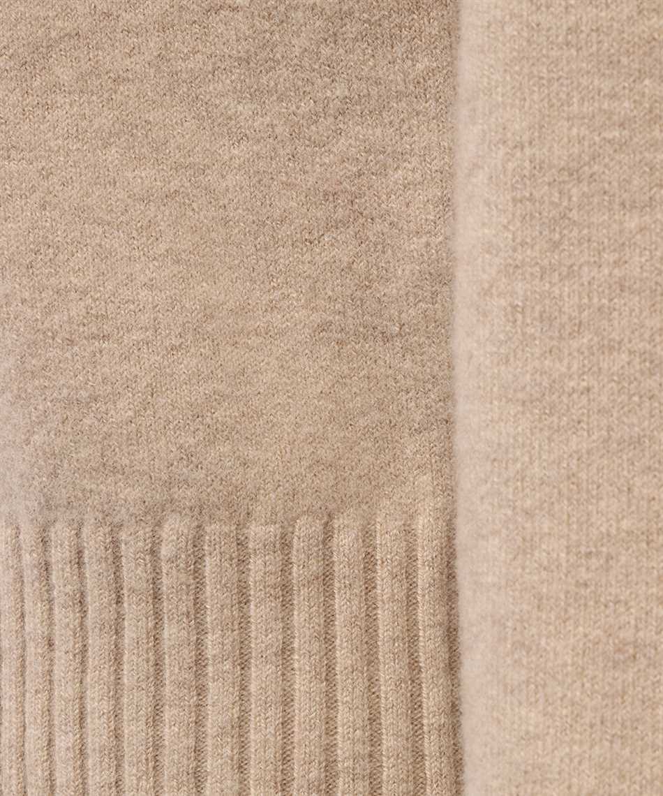 Yves Salomon Wool Crewneck Sweater In Nude