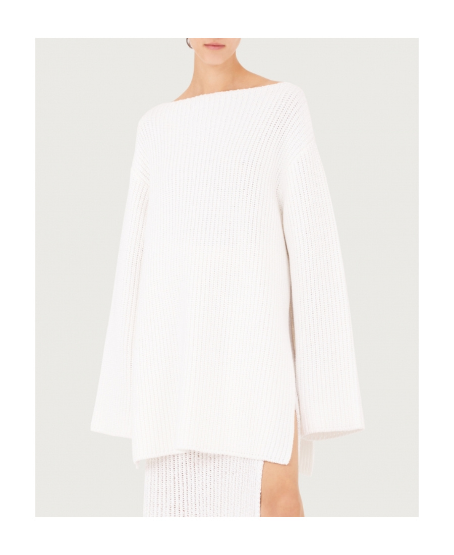 Ferragamo Cotton Knitwear In White