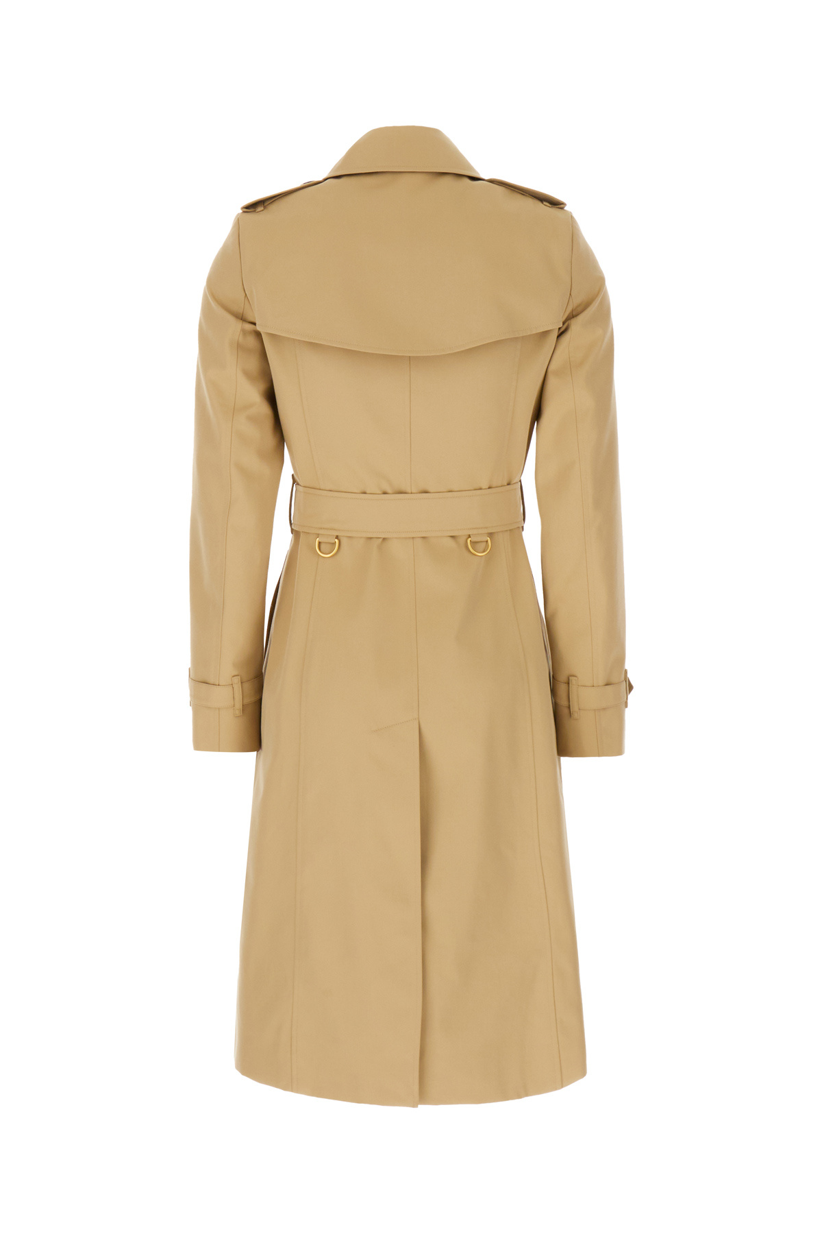 Burberry The Long Waterloo Heritage Trench Coat In Nude