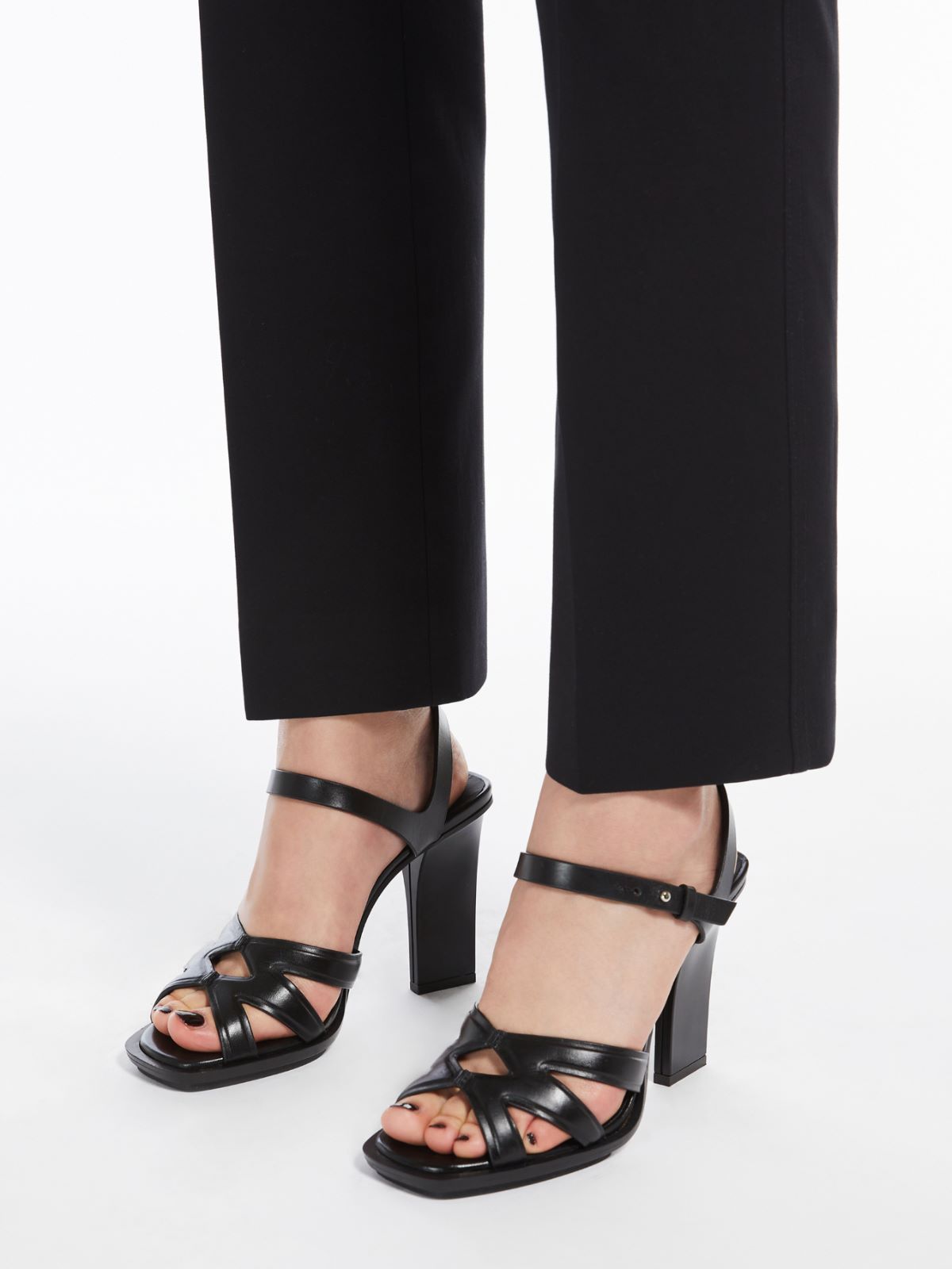 Max Mara Leather Sandals