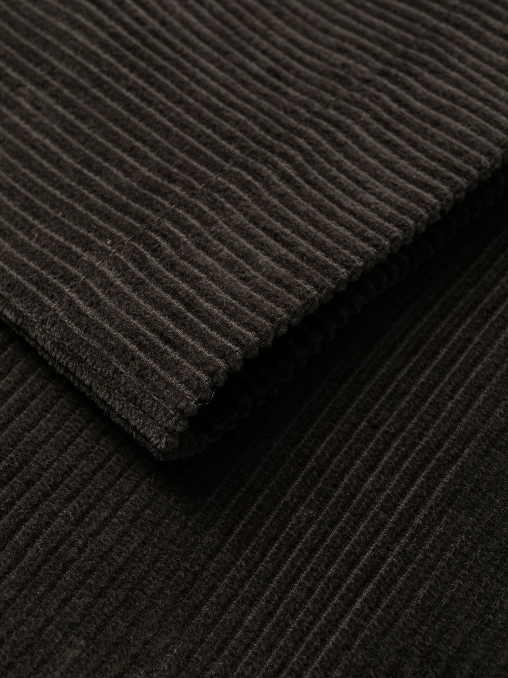 Thom Browne Brown Wide Leg Pant In Black