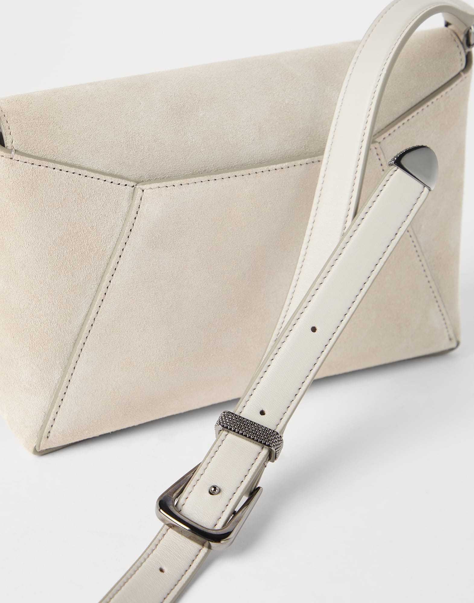 BRUNELLO CUCINELLI MONILI-DETAIL CROSS BODY BAG 