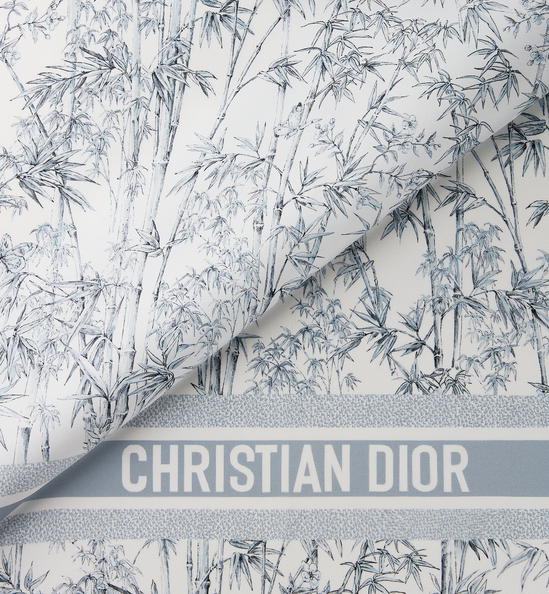 Dior Toile De Jouy Natura 90 Square Scarf