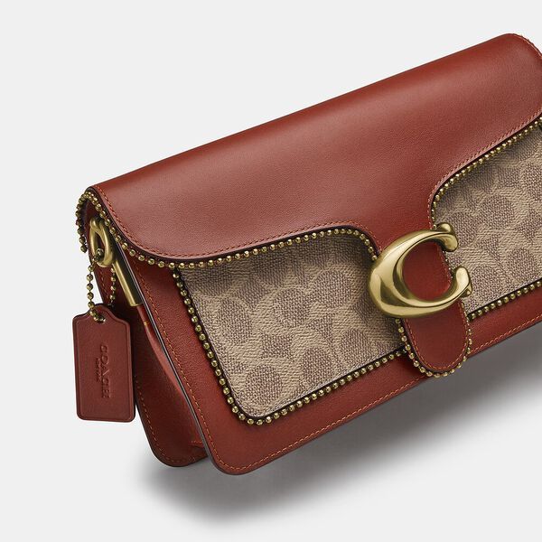 COACH TABBY SIGNATURE CANVAS SHOULDER BAG