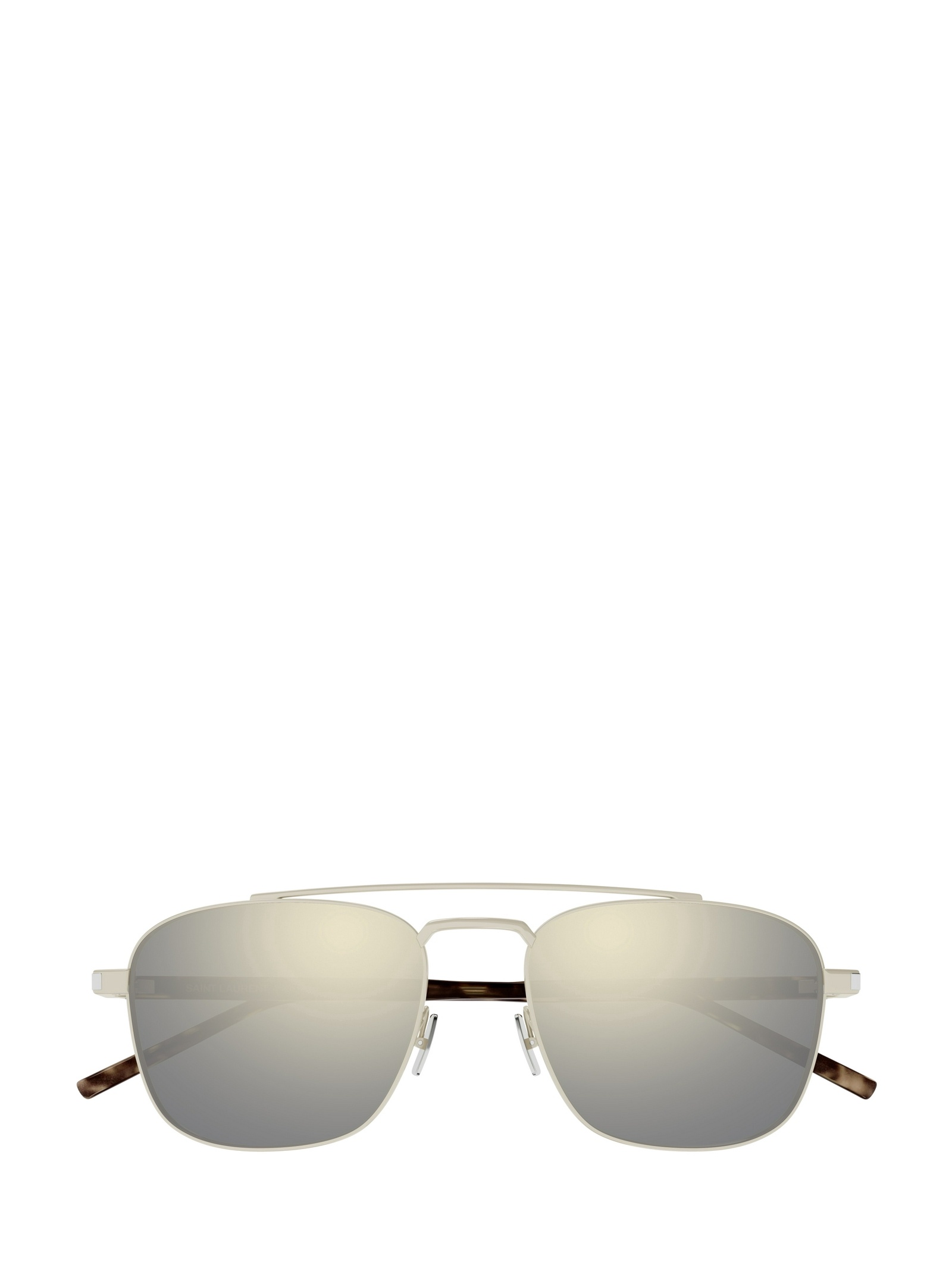 Saint Laurent Sl 665 Pilot-frame Sunglasses In Gray