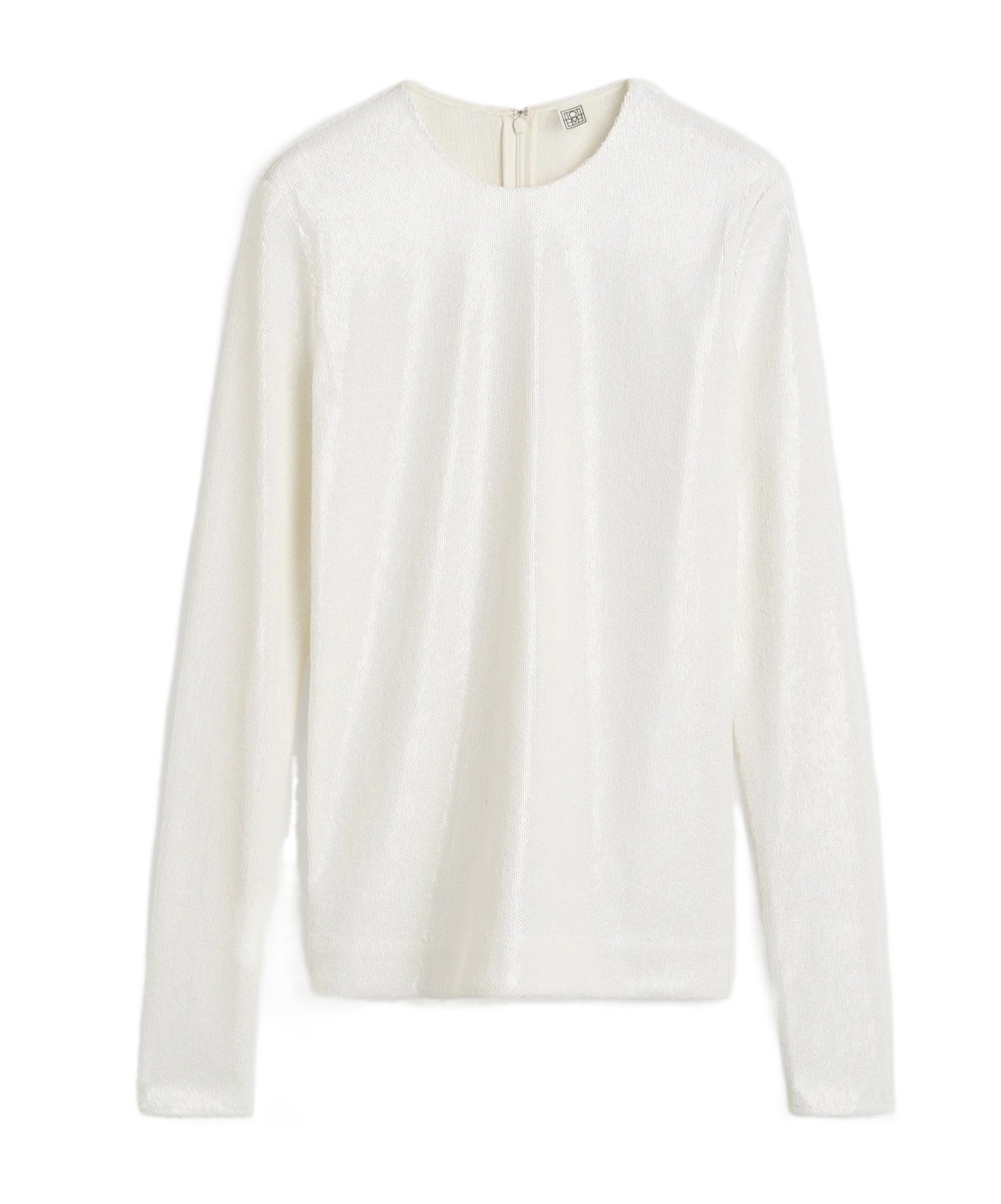 Totême Sequined Top In White