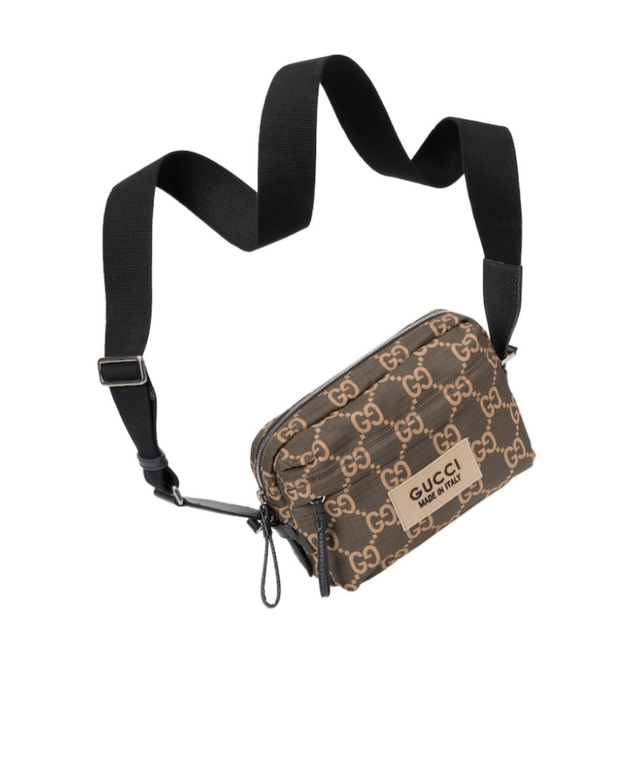 Gucci Medium Gg Supreme-print Messenger Bag In Brown