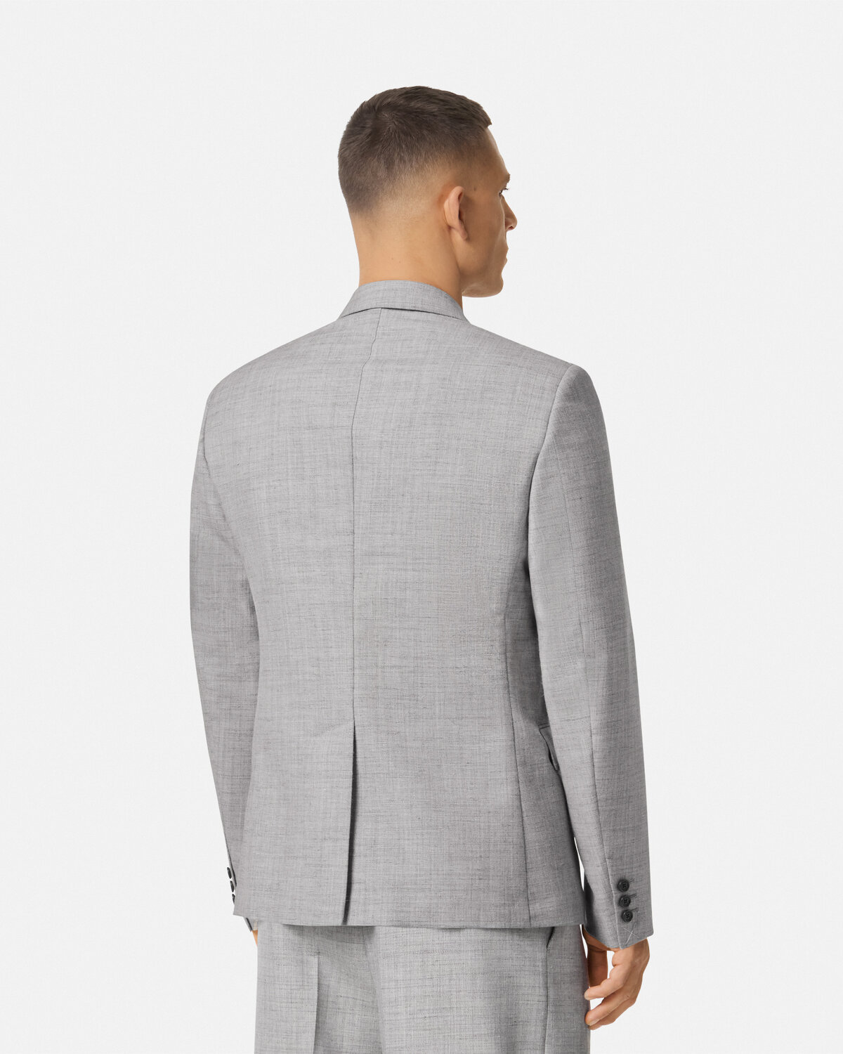 Versace Blazer Jacket In Gray