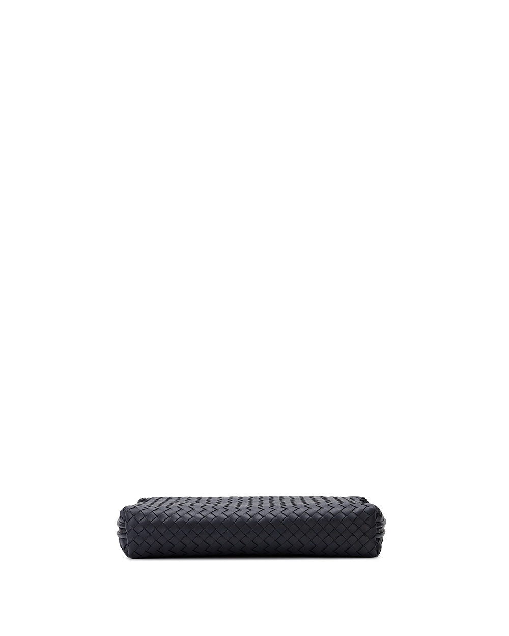 Bottega Veneta Woven Pattern Shoulder Bag In White