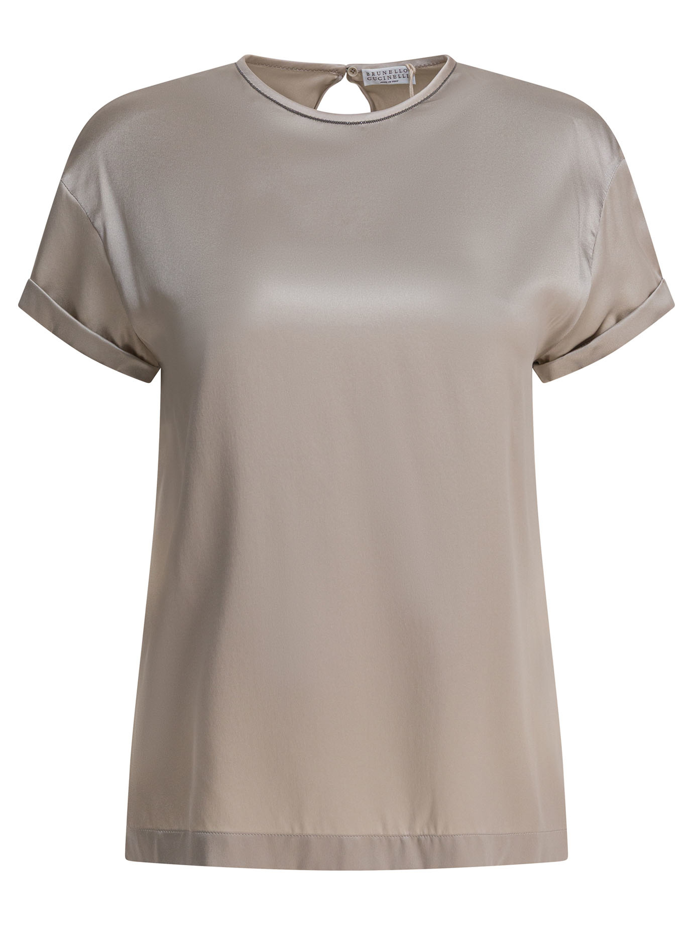 Brunello Cucinelli Short Sleeve Blouse