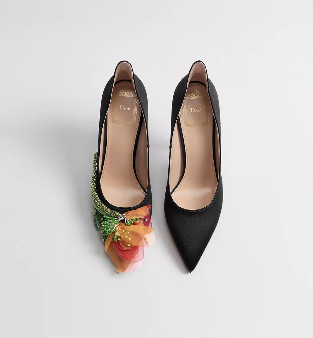 Dior Wing Pump In Black