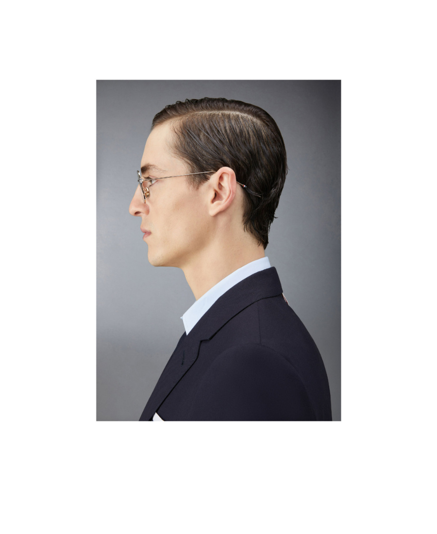 Thom Browne Square-frame Glasses In Multicolor