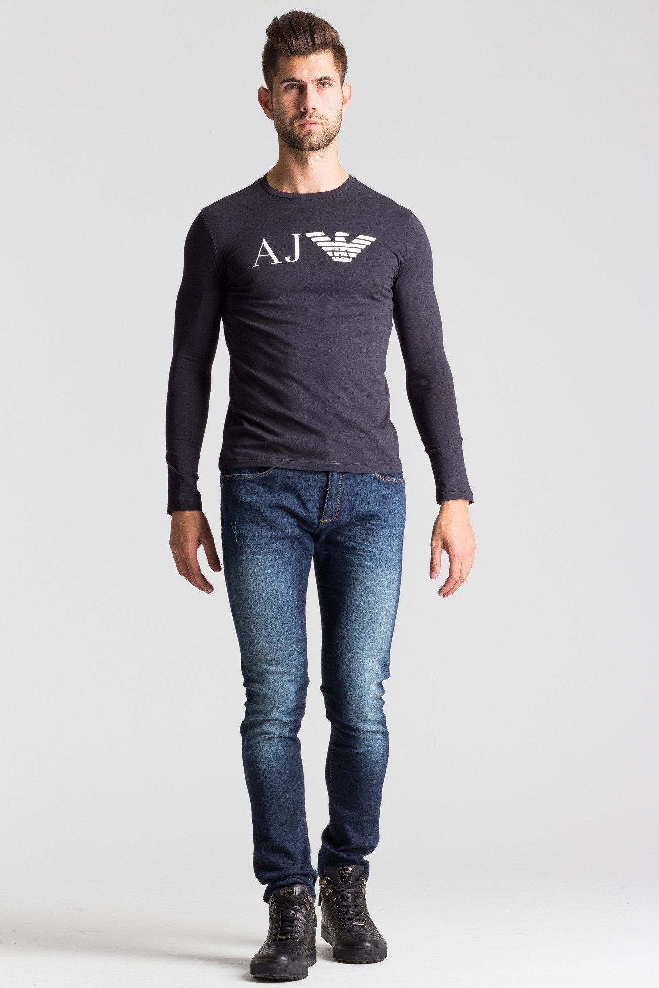 ARMANI JEANS LONG SLEEVED T-SHIRT
