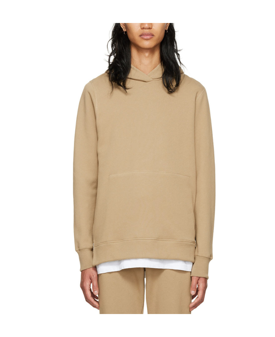 John Elliott Tan Hooded Villain Hoodie In Nude