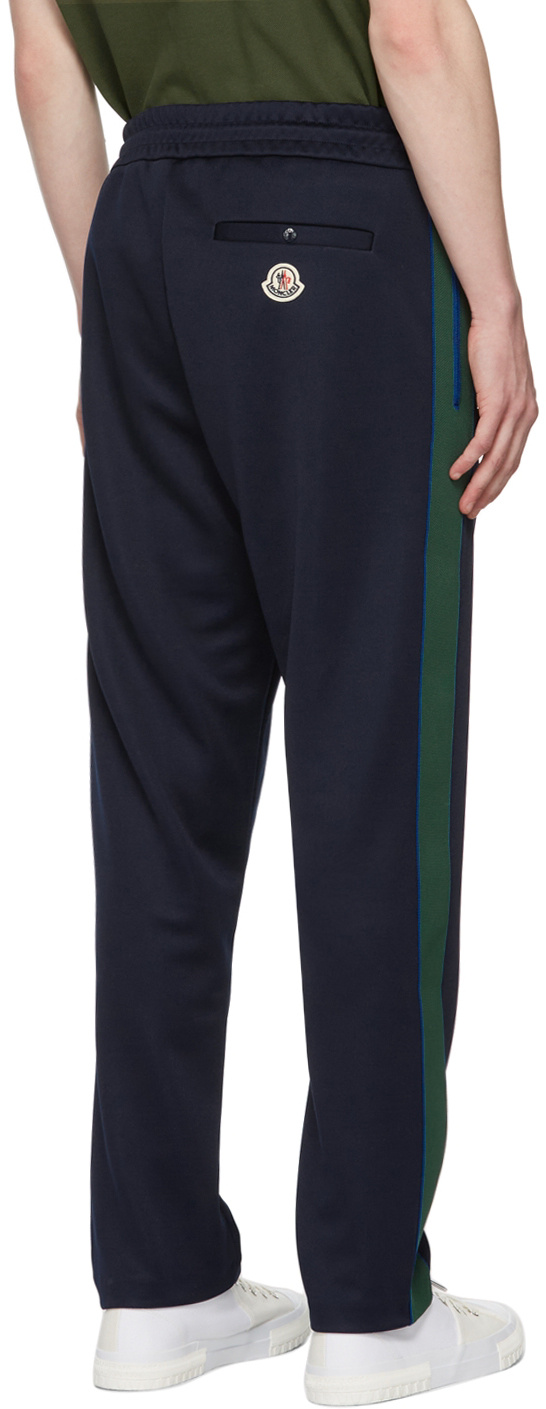 Moncler Drawstring Track Pants In Blue