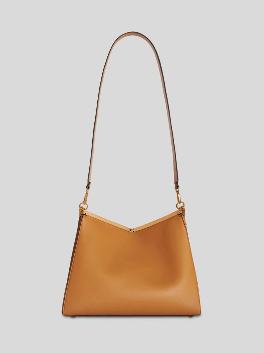 Etro Pegaso Charm-detail Shoulder Bag In Brown