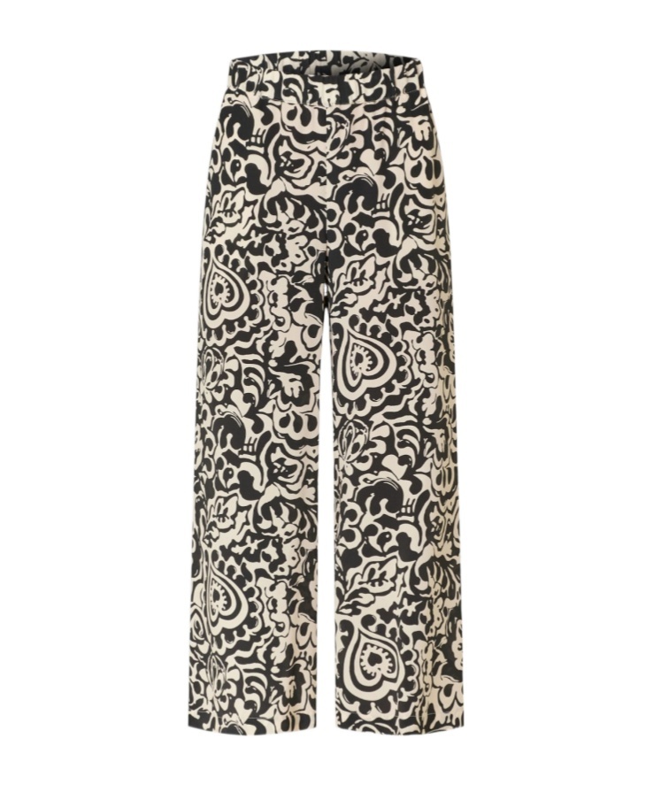 Weekend Max Mara Printed Trousers With Pockets And Belt Loops