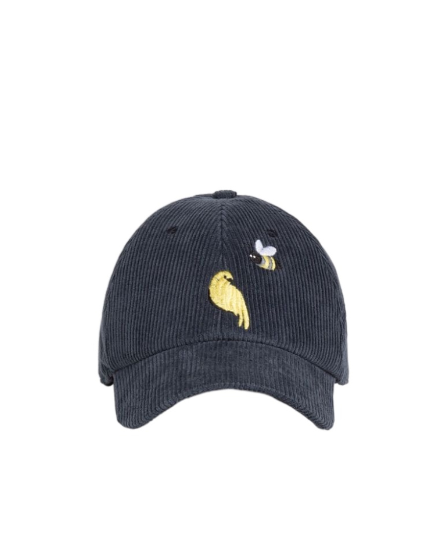 THOM BROWNE CORDUROY-DETAIL BASEBALL CAP