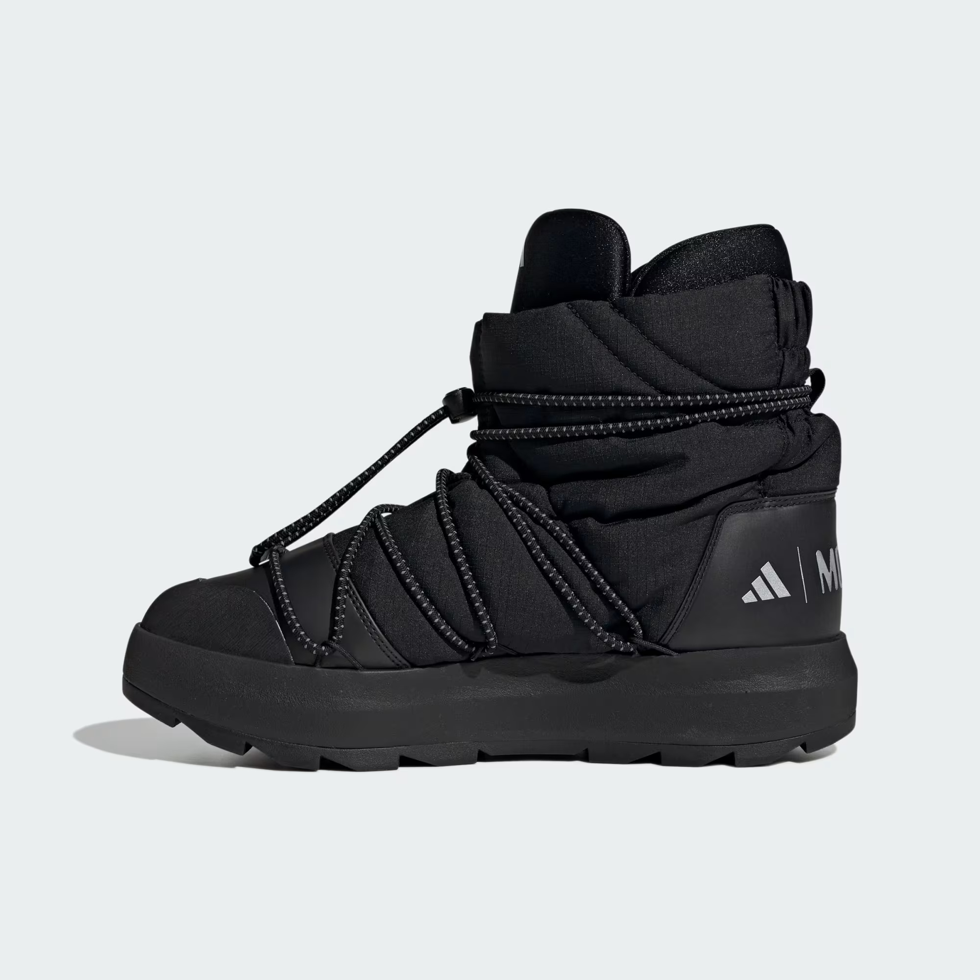 Moon Boot Adidas X Ankle Boots In Black