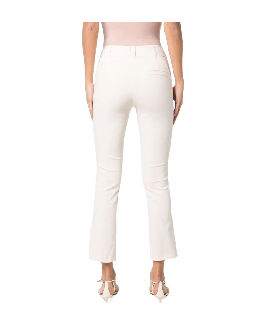 Isabel Marant Mid-rise Straight Trousers In White