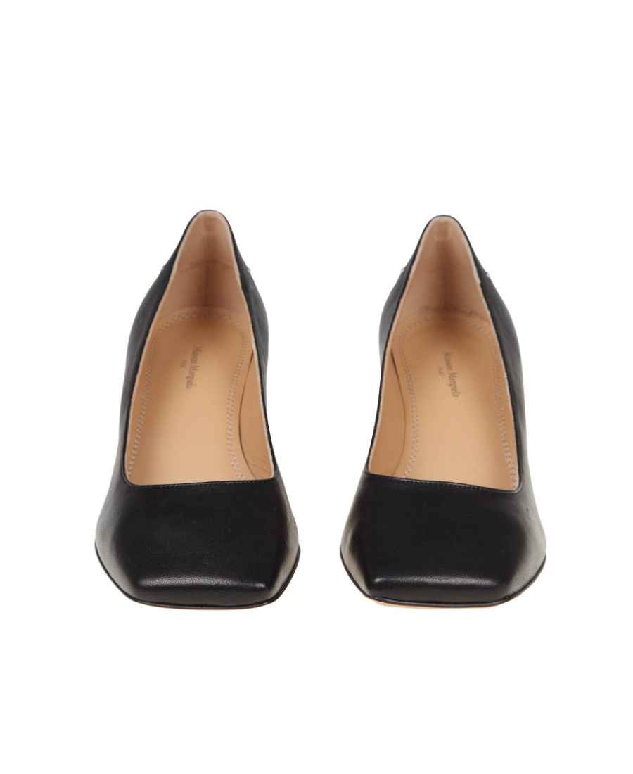 Maison Margiela Woman Pumps Black Size 8 Soft Leather