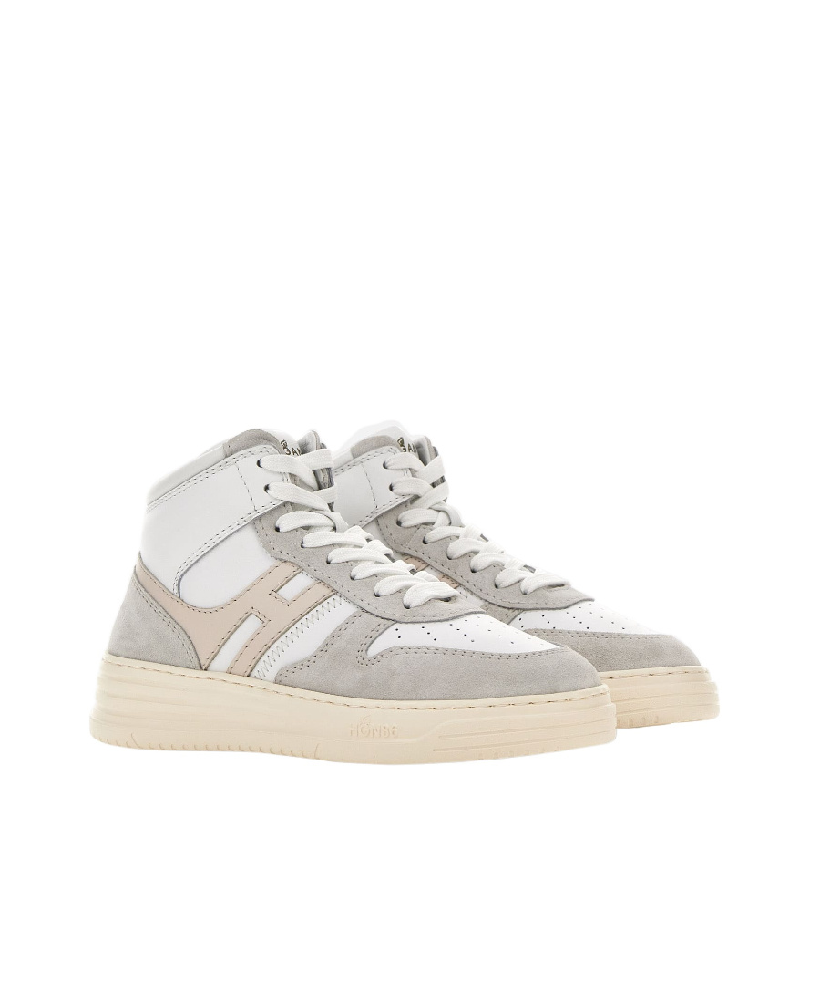 Hogan Sneakers  Woman Color White In Nude