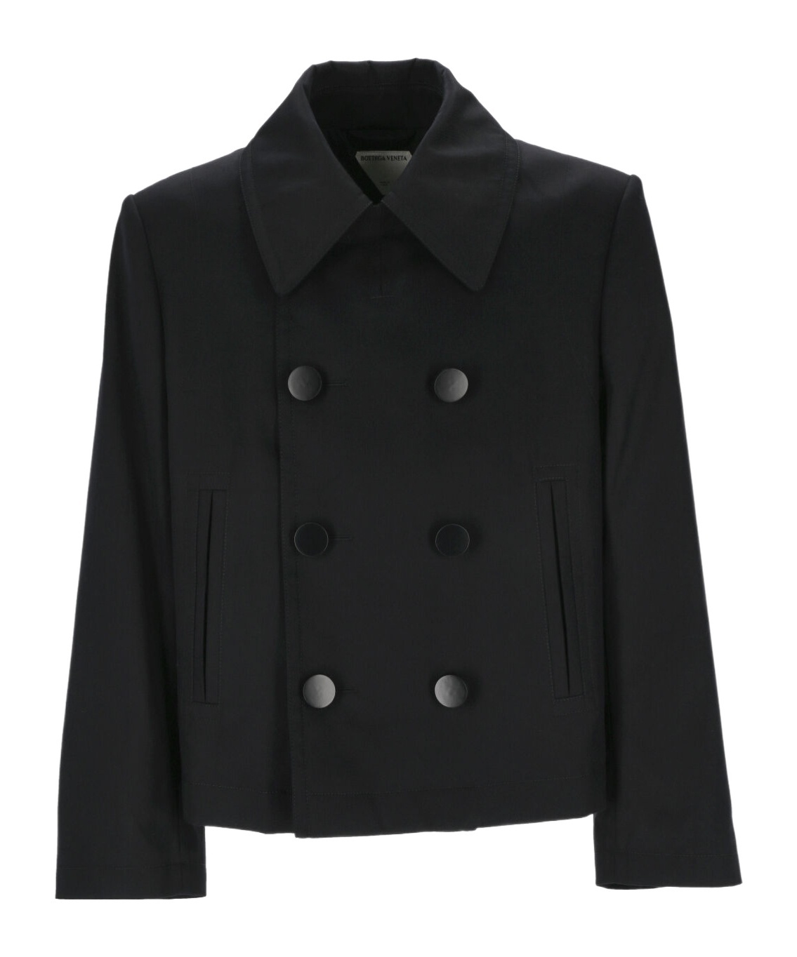 Bottega Veneta Long-sleeved Casual Jacket In Black