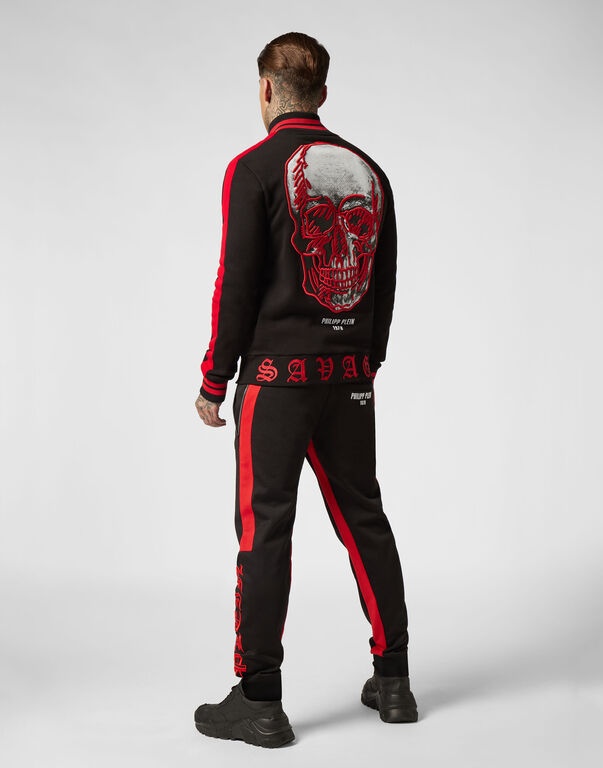 Philipp Plein Logo Casual Jacket In Black