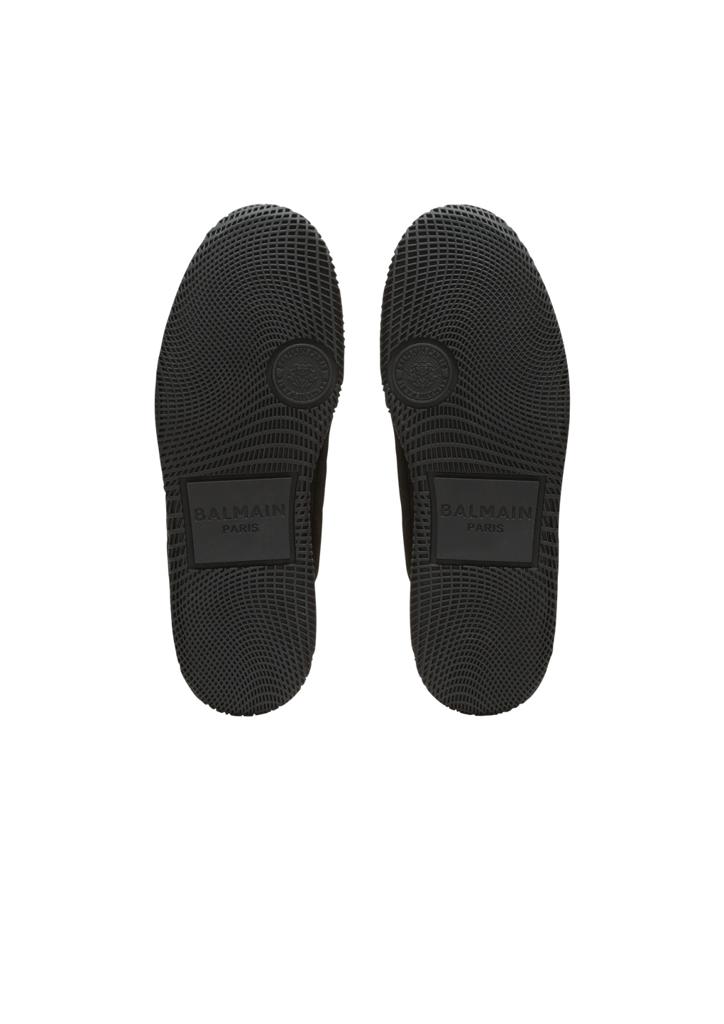 Balmain Leather-panelled Trainers