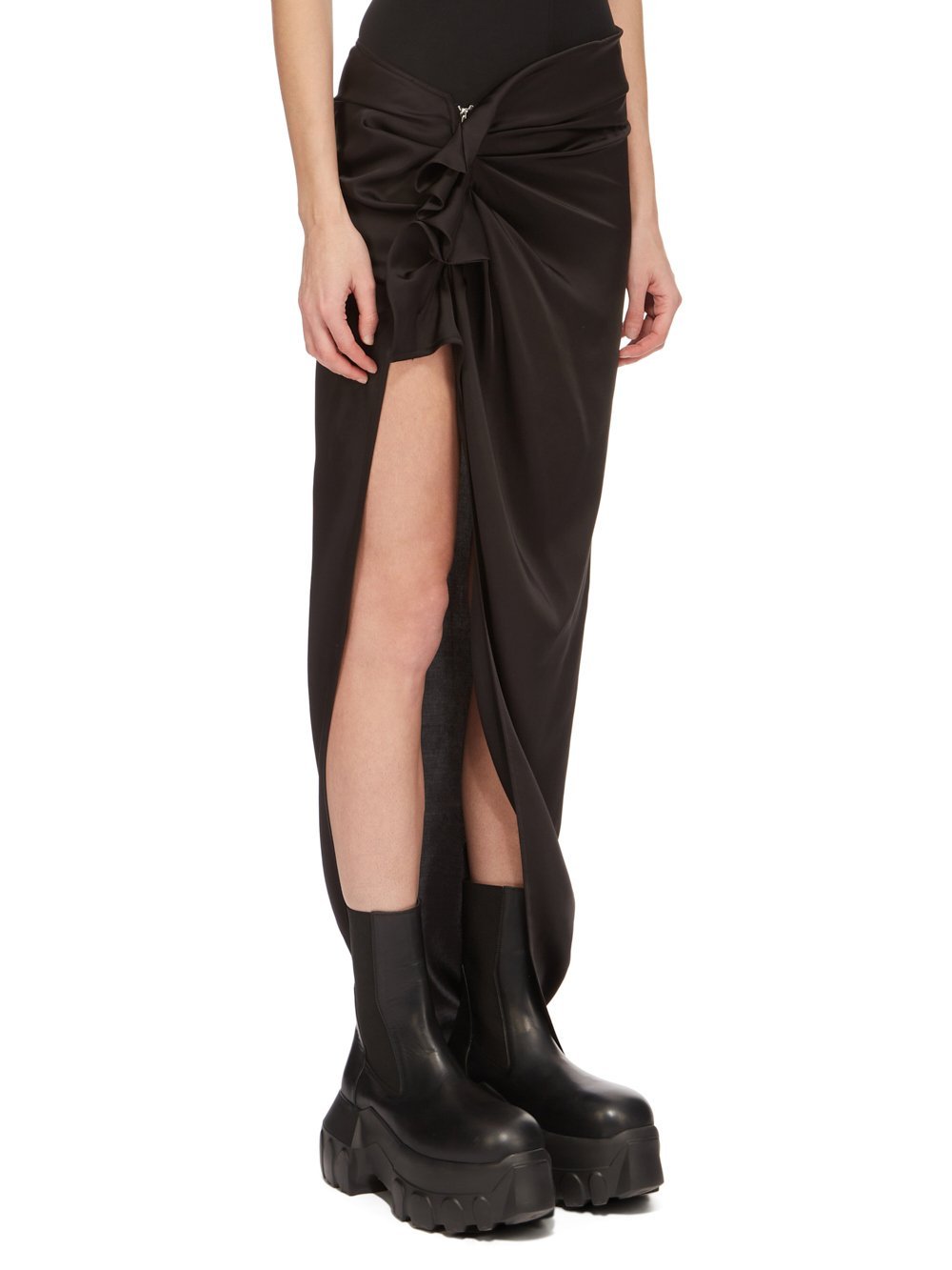 Rick Owens Edfu Skirt In Black