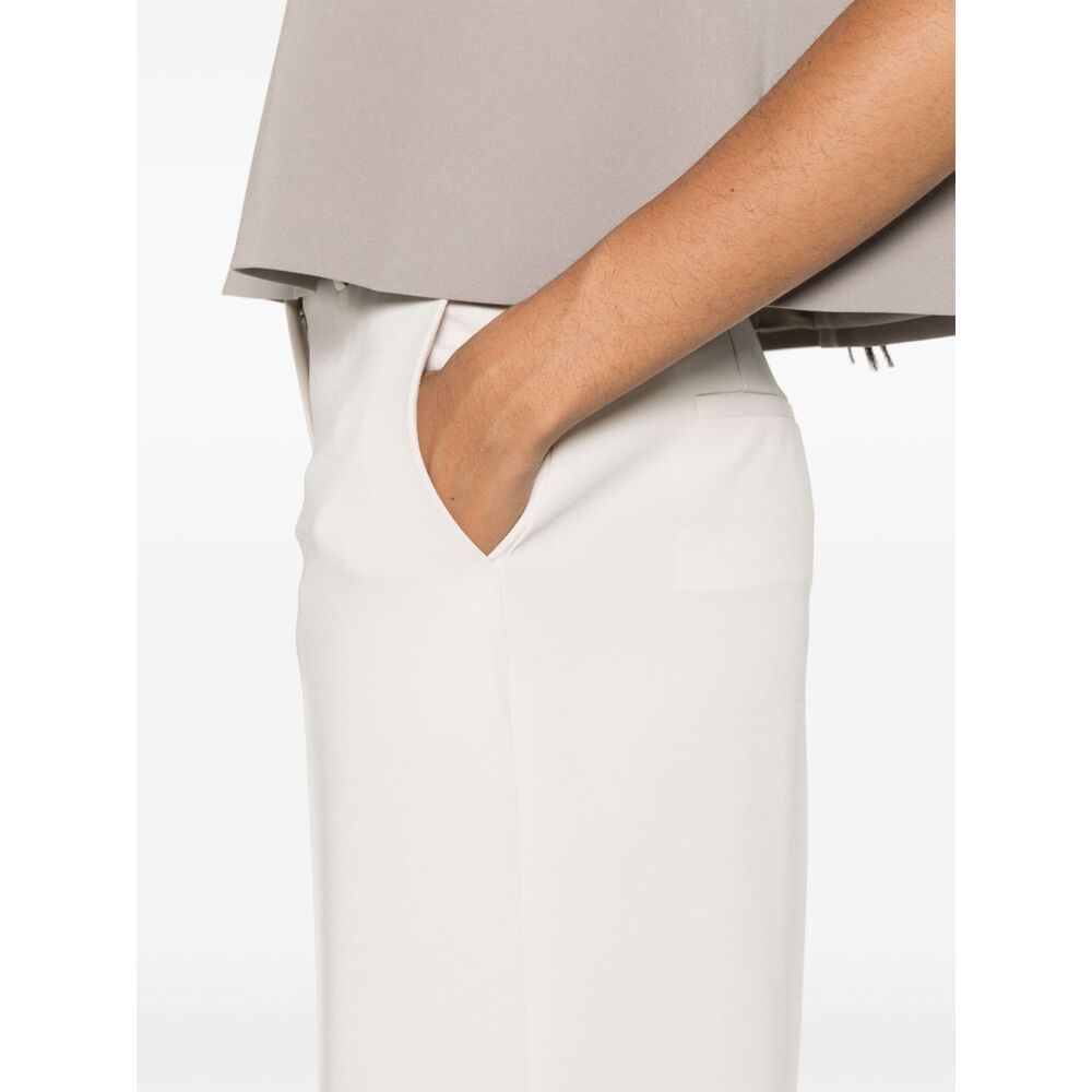 Theory Belt Loop Casual Pants In White