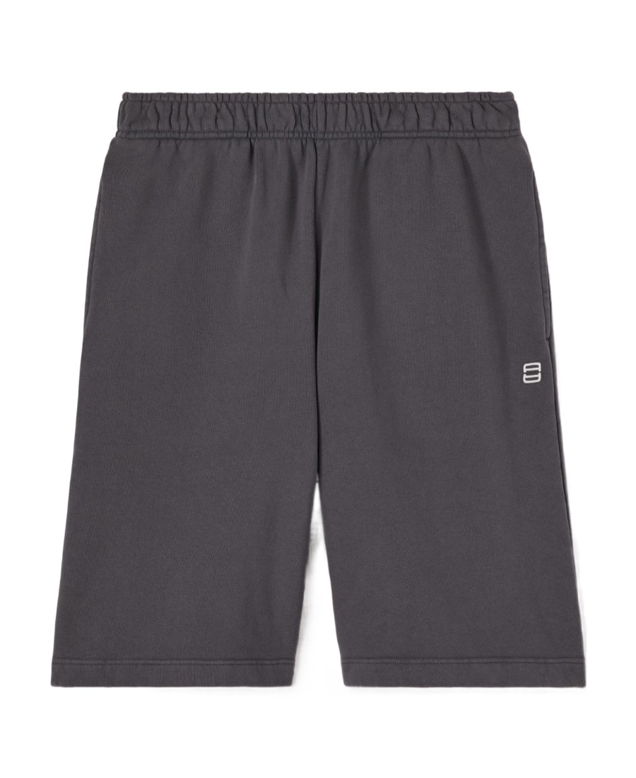 Ambush Logo-print Elasticated Track Shorts In Black