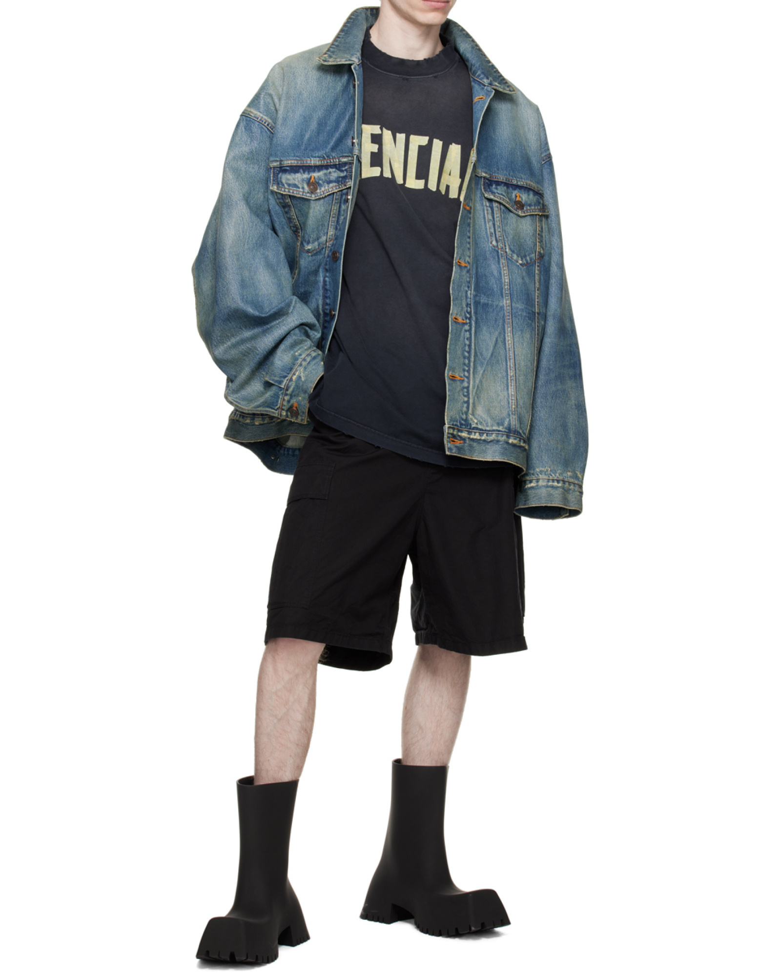 Balenciaga Topwear In Black