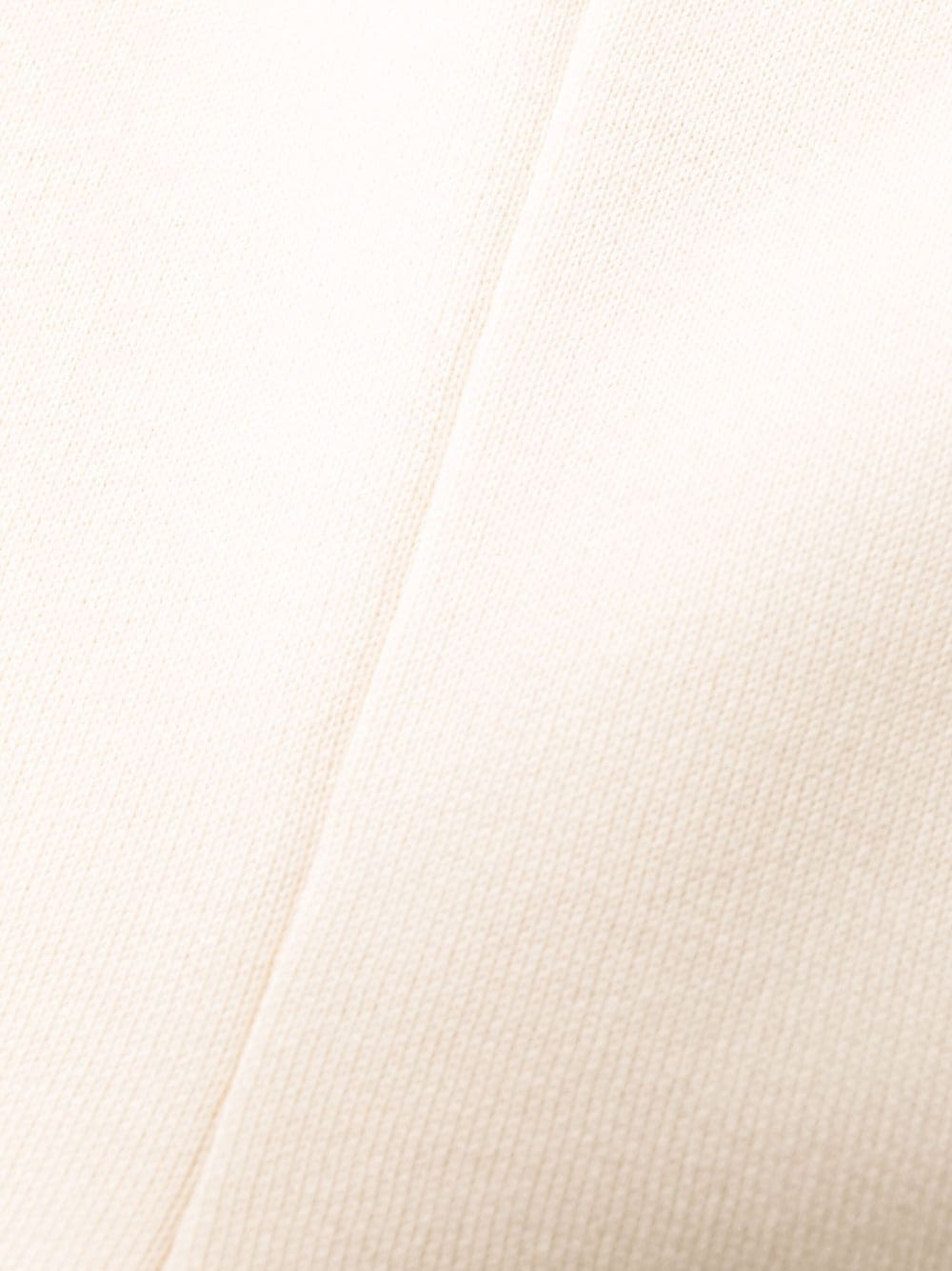 Stella Mccartney Logo-waistband Flared Trousers In White