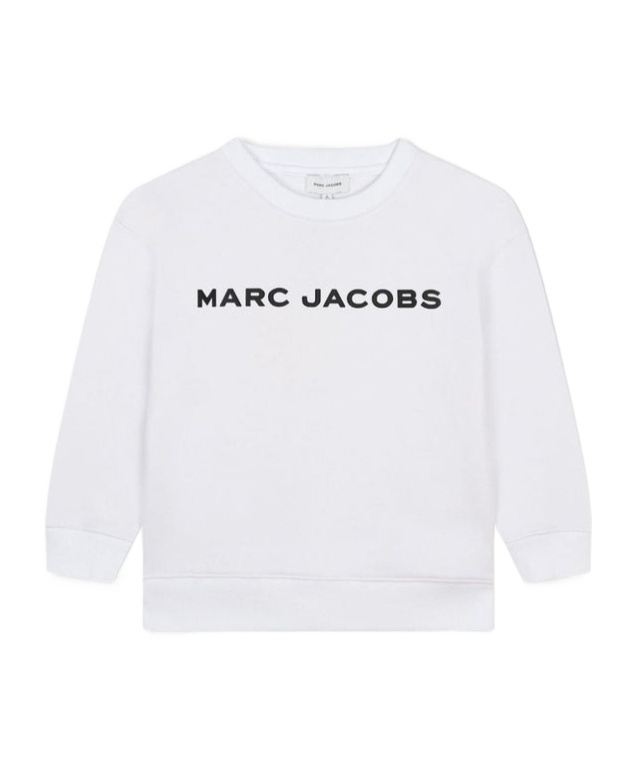 Marc Jacobs Logo-print Sweatshirt In White
