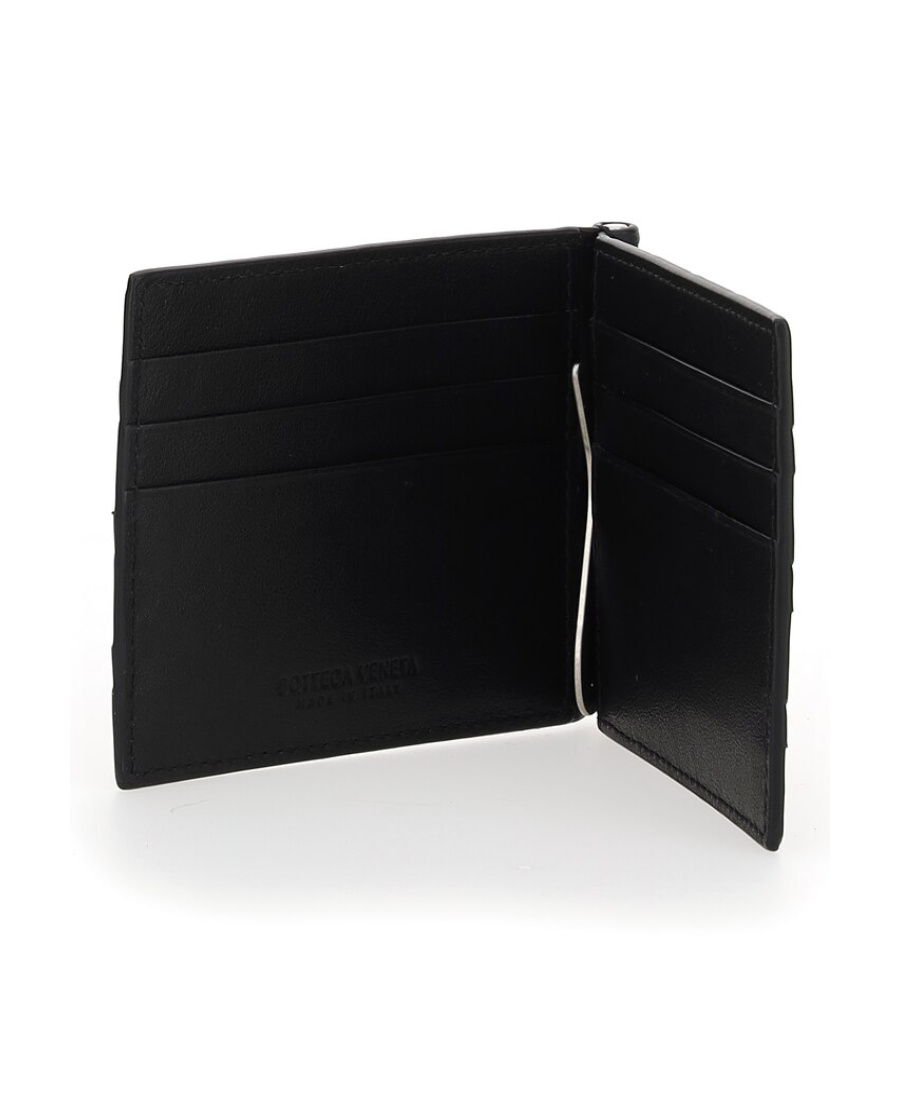 BOTTEGA VENETA INTRECCIATO BILL CLIP WALLET