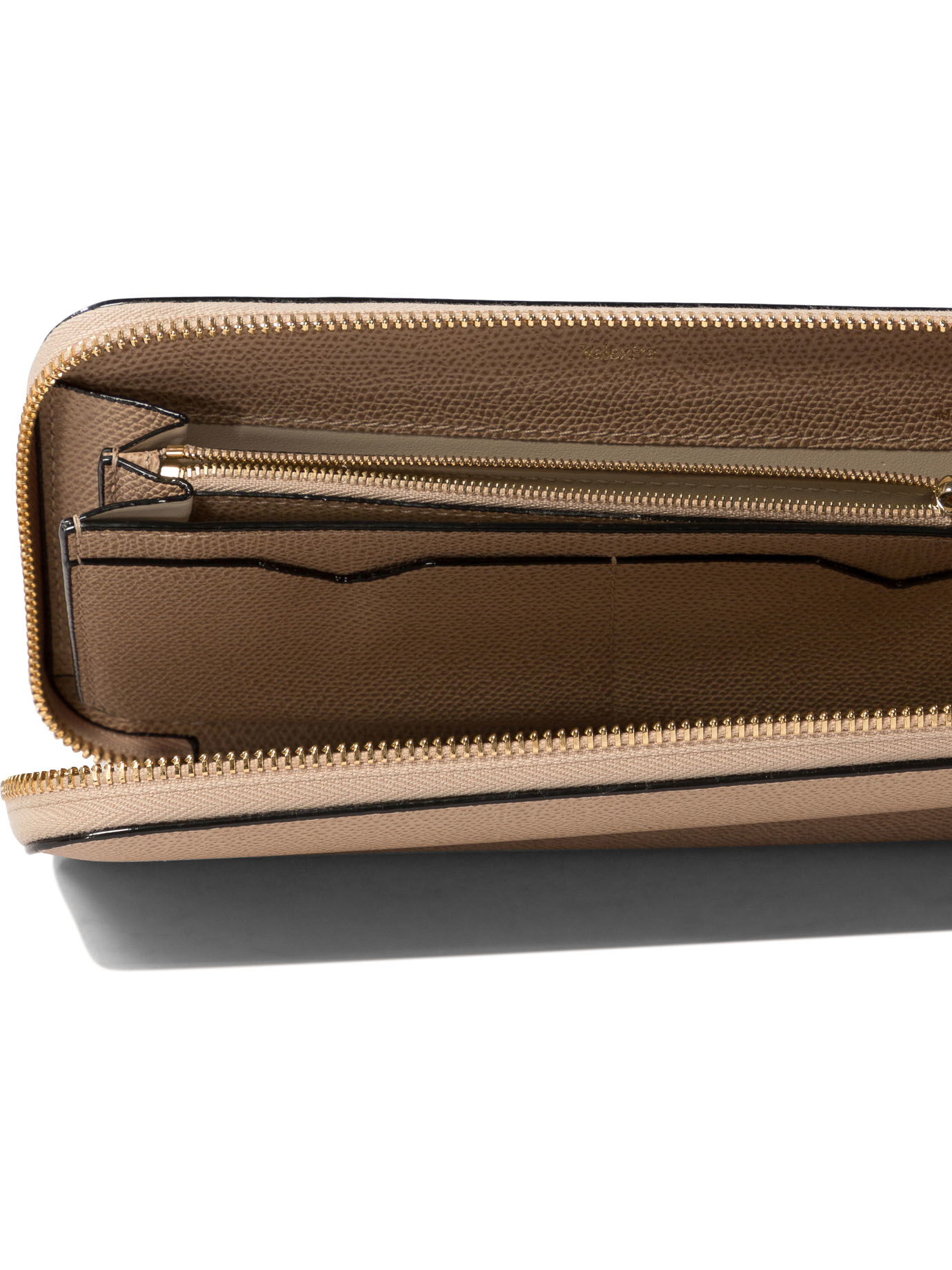 Valextra 10 Cc Wallets & Card Holders Beige In Nude