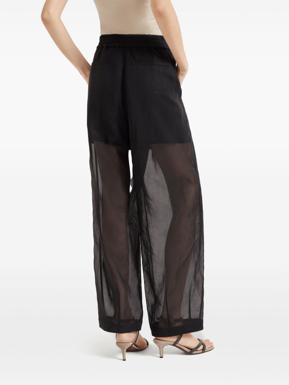 Brunello Cucinelli Track Pants In Black