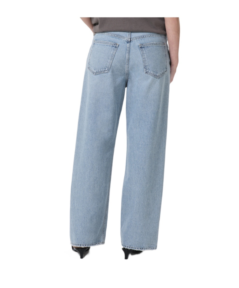 Agolde Ren High Waist Wide Leg Pants In Encounter