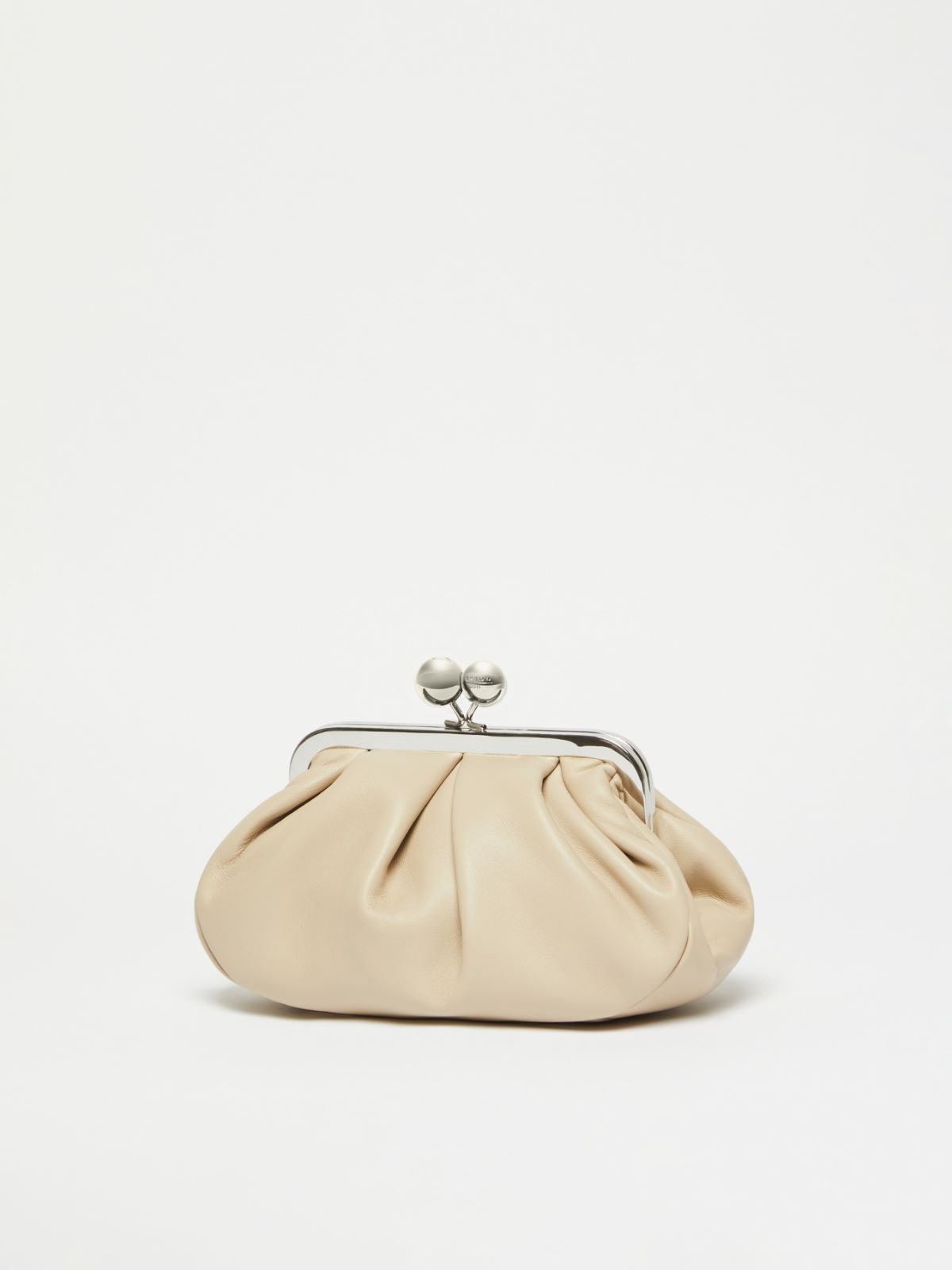 Weekend Max Mara Small Pasticcino Shoulder Bag In Nude