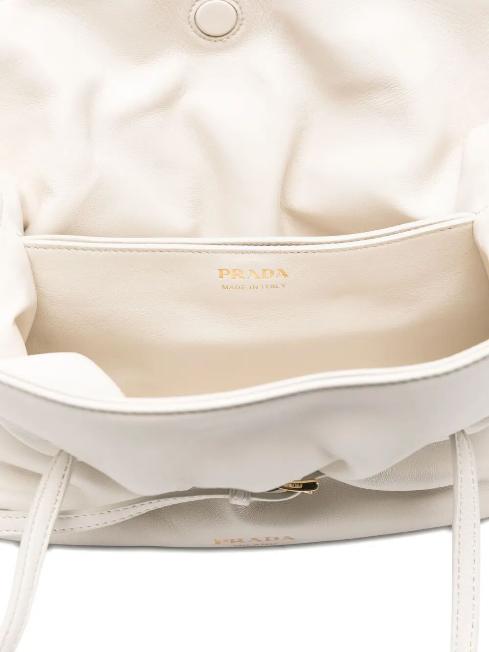 Prada Dada Small Shoulder Bag In White
