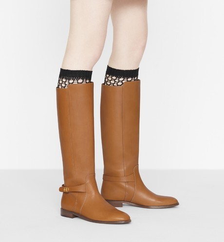 Dior Empreinte Boot In Brown