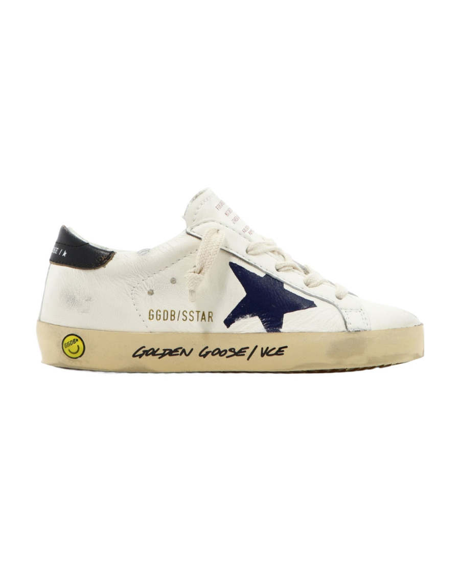 GOLDEN GOOSE GOLDEN GOOSE KIDS SUPERSTAR LACE-UP SNEAKERS