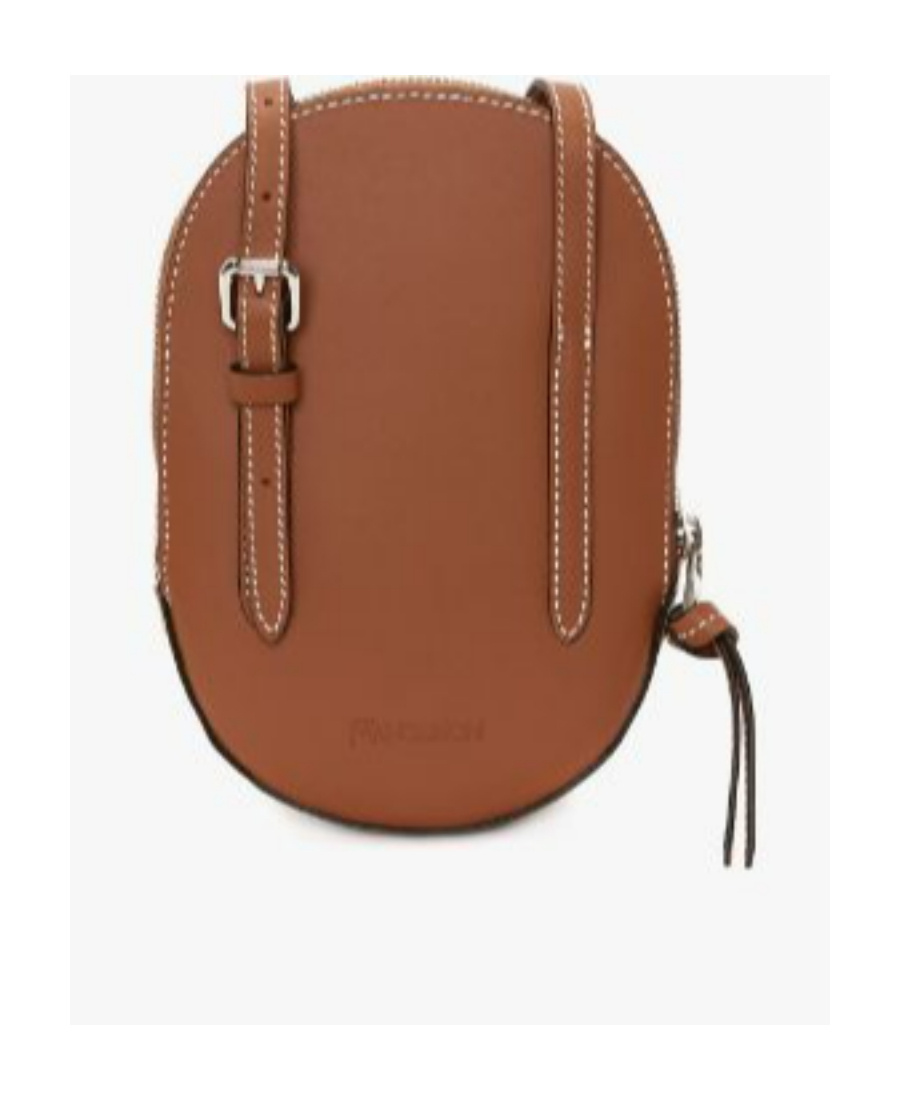 Shop Jw Anderson Medium Cap Logo-jacquard Bag In Nude