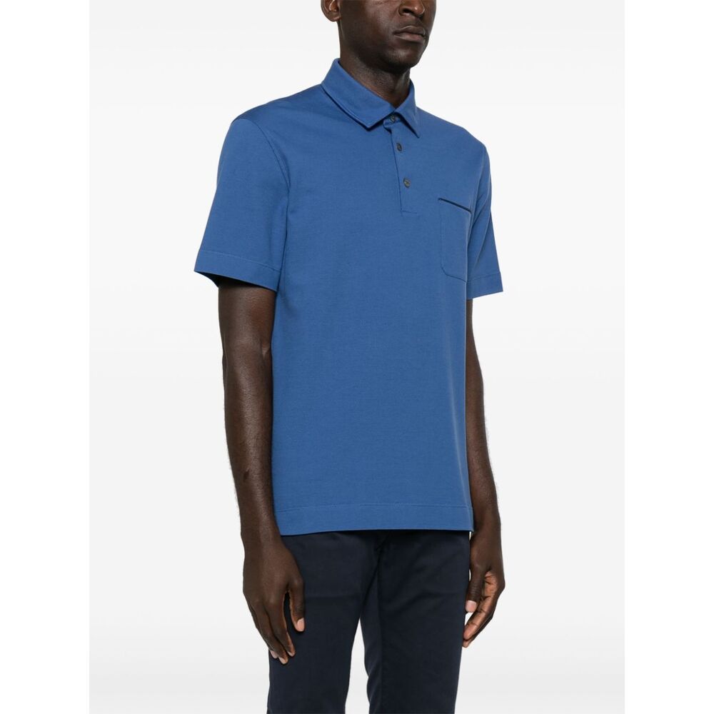 ZEGNA COTTON PIQUÉ POLO SHIRT 