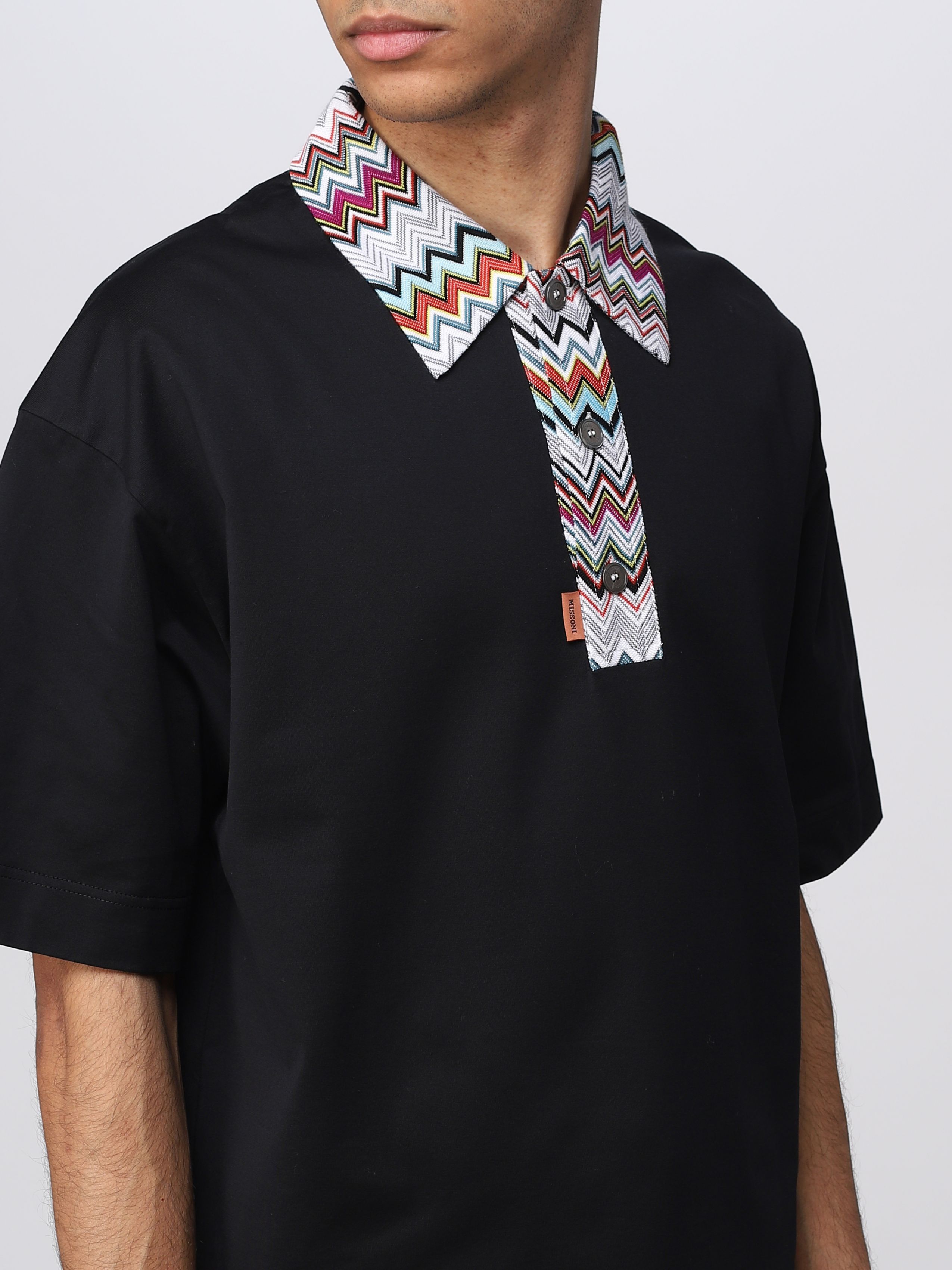 MISSONI SHORT-SLEEVE POLO SHIRT