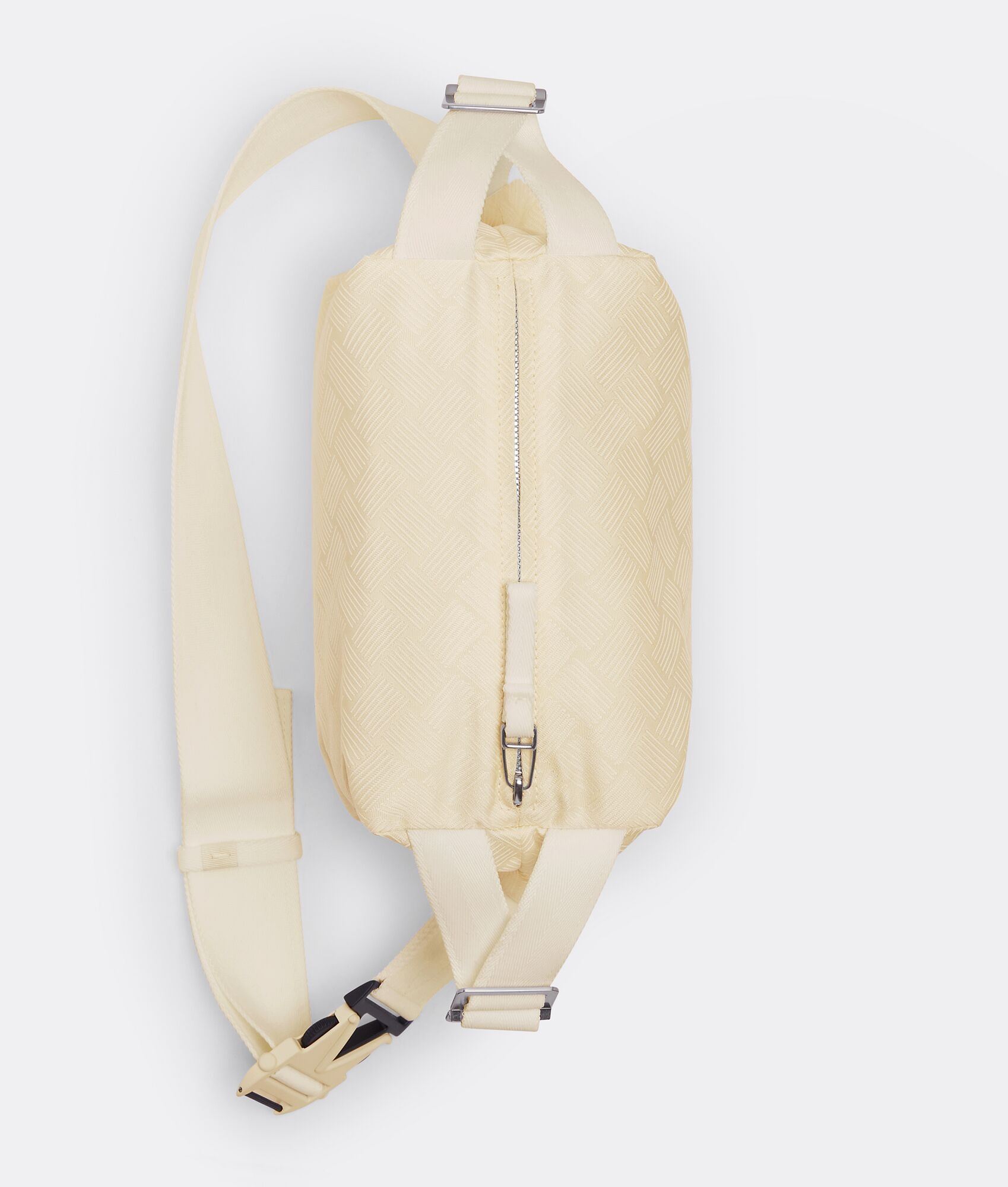 Bottega Veneta Hiking Shoulder Bag In Nude