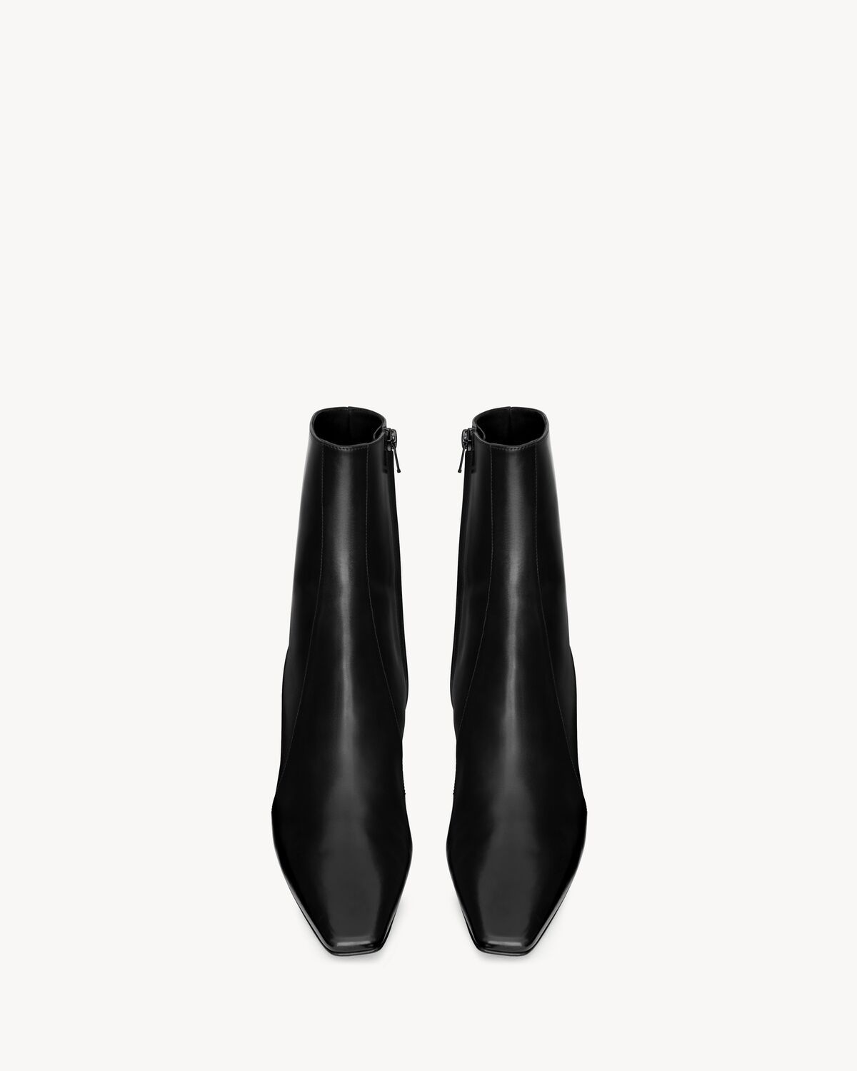 Saint Laurent Rainer Boots In Smooth Leather In Black