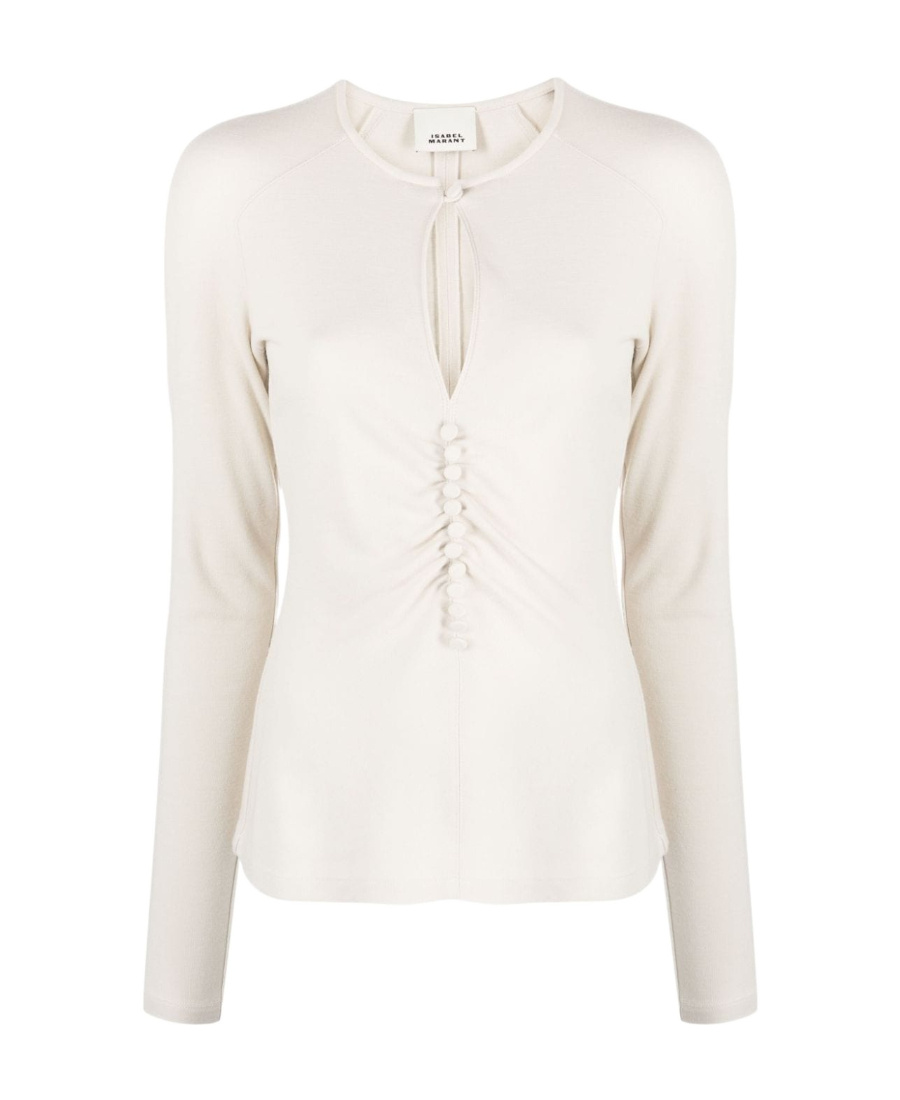 Isabel Marant Dorine Blouse In White